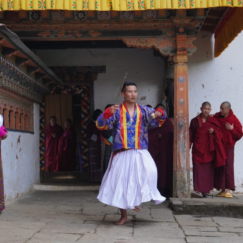 Talo Monastery, Punakha, Bhutan