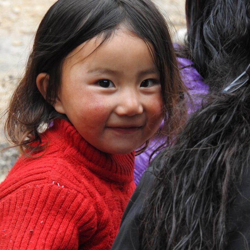 Little Girl at Gangtey