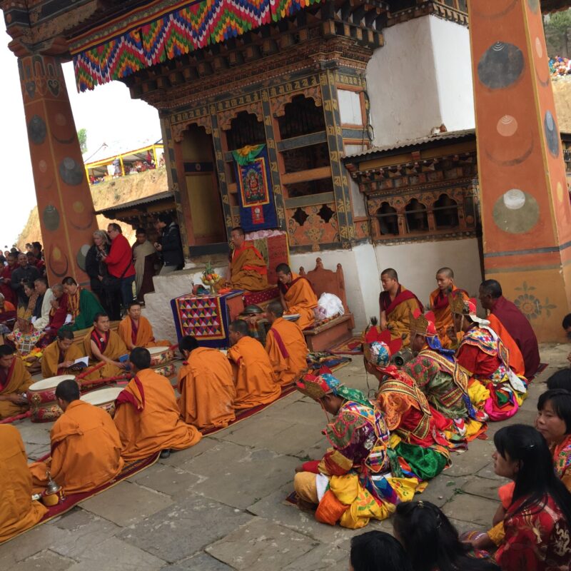 Talo Monastery, Punakha, Bhutan