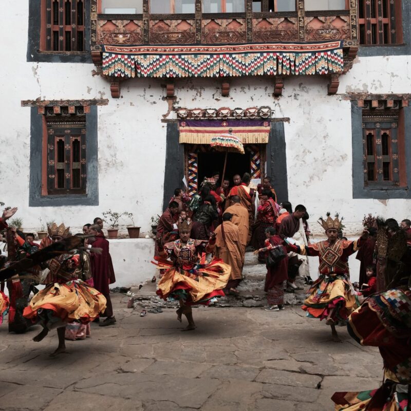 Talo Monastery, Punakha, Bhutan